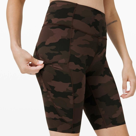 Lululemon Fast And Free High Rise Shorts -10 Inch